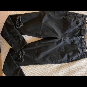 SO High-Rise Distressed Jeggings